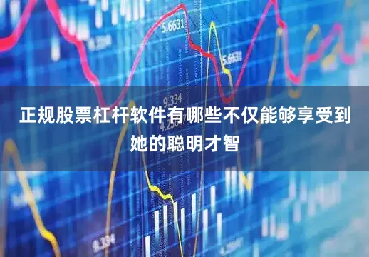 正规股票杠杆软件有哪些不仅能够享受到她的聪明才智
